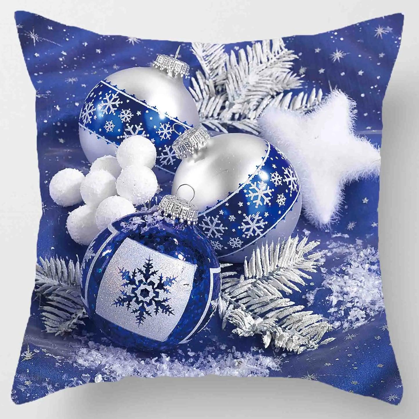 Christmas Pillowcase Set 45x45cm – Festive Cushion Covers for Home Décor & Holiday Gifts