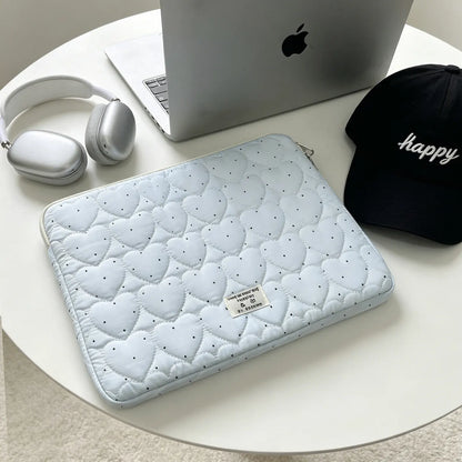 Puffy Laptop Sleeve Case - Soft Protective Notebook & Tablet Pouch for 11–16 Inch MacBook, Lenovo, Dell & Xiaomi Devices