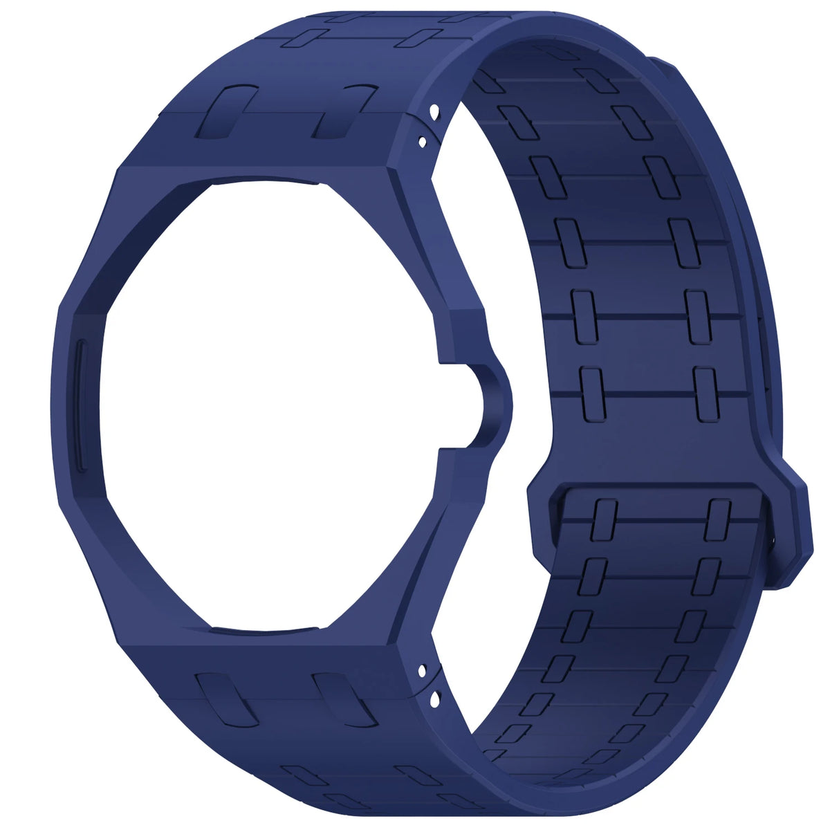 Magnetic Swatch x AP Royal Pop Watch Conversion Kit - Replacement Case and Strap for Pocket-to-Wristwatch Modification