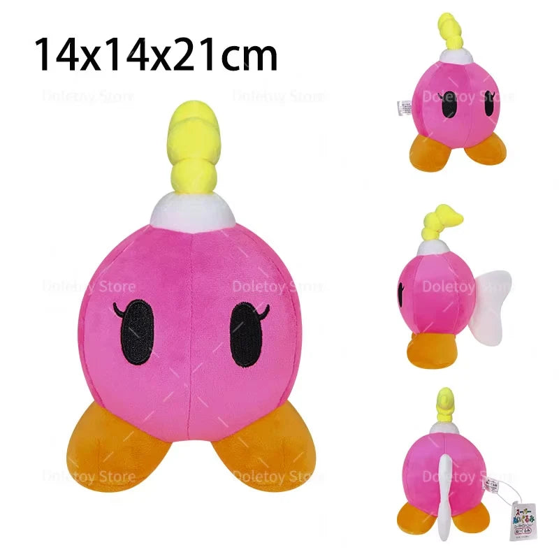 Hot Game Mario Plush Toy — Piranha Plant & Ice Fire Flower Soft Stuffed Doll for Kids Fans Gift