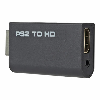 PS2 to HDMI Converter – Audio & Video Adapter with 3.5mm Port, Supports 480i/480p/576i Display Modes for PC & PS2