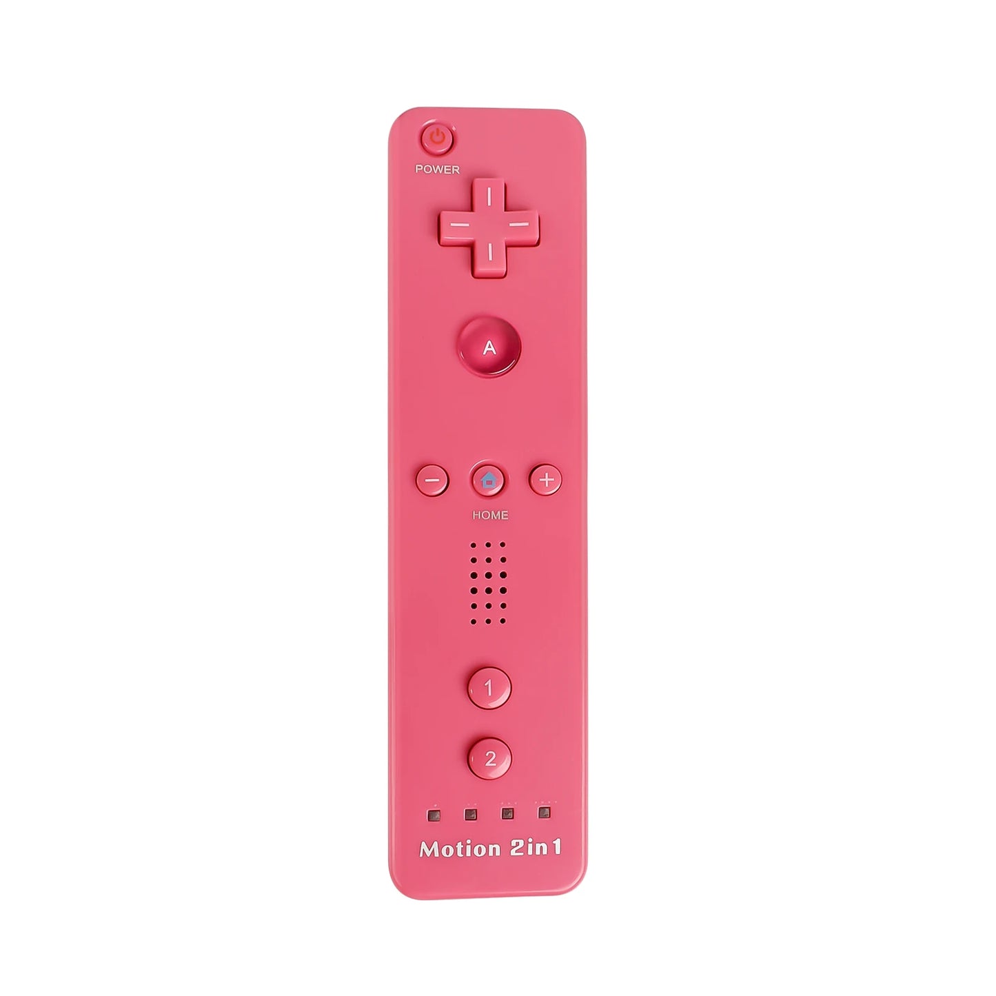 2-in-1 Nintendo Wii Controller Set — Wireless Motion Plus Gamepad with Silicone Case