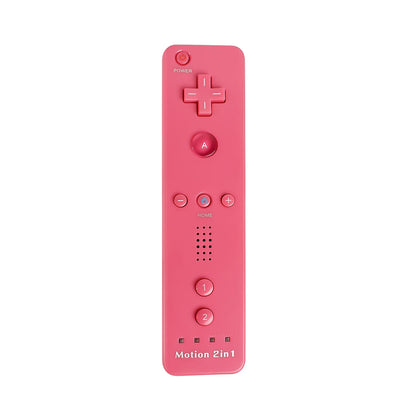 2-in-1 Nintendo Wii Controller Set — Wireless Motion Plus Gamepad with Silicone Case