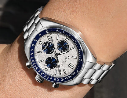 CADISEN 2024 Men’s Quartz Business Watch — VD53 Luxury Chronograph Timepiece for Men