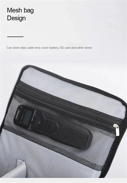 DSLR Camera Shoulder Bag – Portable Nylon Handbag & Crossbody Case for Sony, Nikon, Canon, Panasonic Equipment