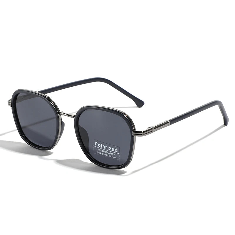 OVZA TR90 Polarized Sunglasses – Fashion Square Frame Driving Glasses for Men & Women S2074