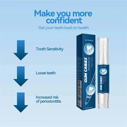 Gum Repair Care Gel | Sore Gums Relief & Deep Teeth Cleaning Serum for Stains, Tartar & Dental Health