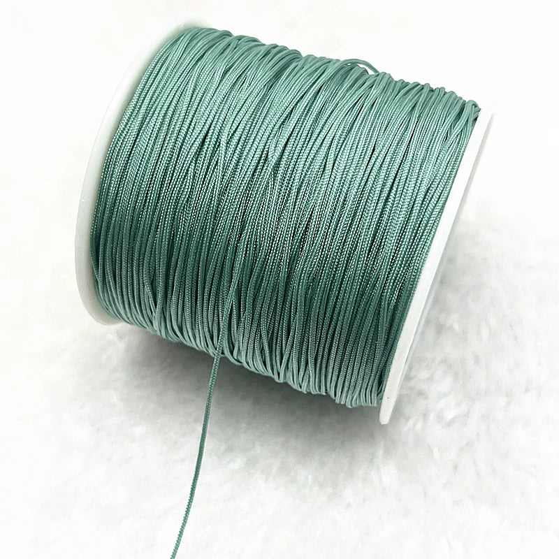 Nylon Macrame Cord Thread (0.4–1.5mm) – Braided DIY Bracelet, Beading & Tassel String