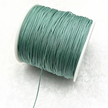 Nylon Macrame Cord Thread (0.4–1.5mm) – Braided DIY Bracelet, Beading & Tassel String