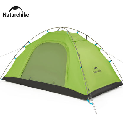 Naturehike 2024 New Camping Tent – Ultralight 2-Person Outdoor Tent, Large Space, Mosquito-Repellent, Quick Set for Beach & Hiking
