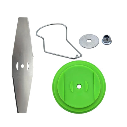 Metal Grass Trimmer Blade Base - Electric Lawn Mower Brush Cutter Accessory for Garden Maintenance