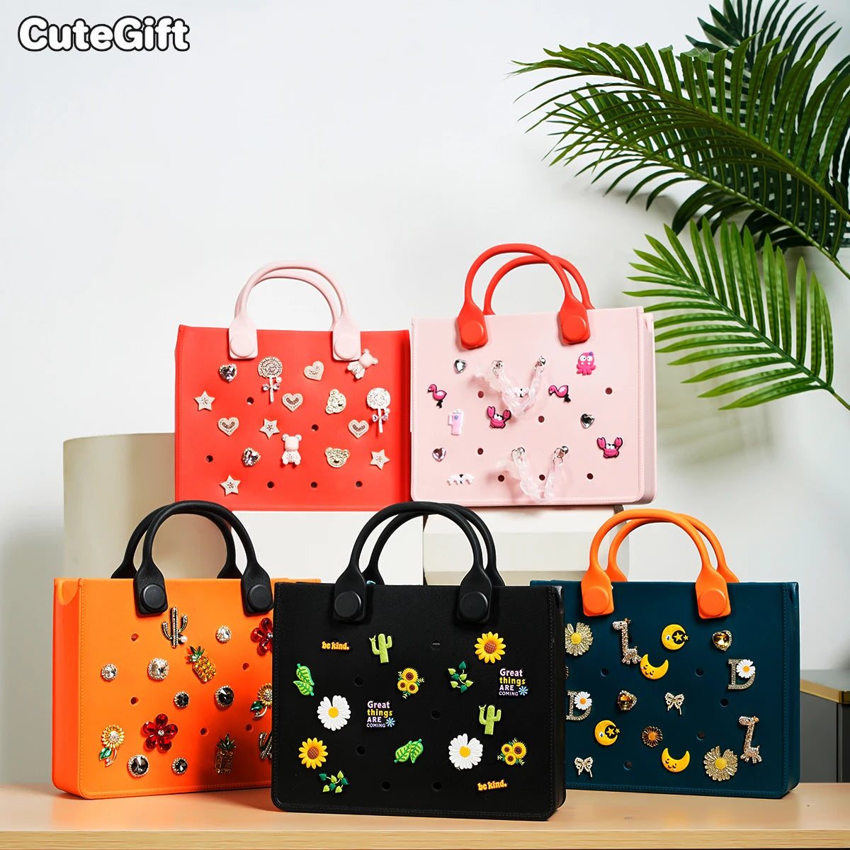 EVA Large Leather Shoulder Bag – Waterproof Casual Tote for Women, Beach Bag & Fashion Storage Handbag