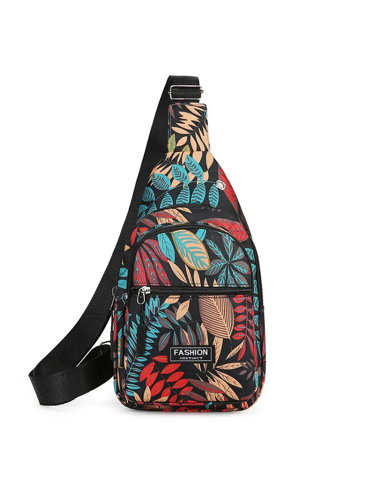 Trendy Women's Breast Bag – Large Capacity Single Shoulder Crossbody & Outdoor Leisure Backpack
