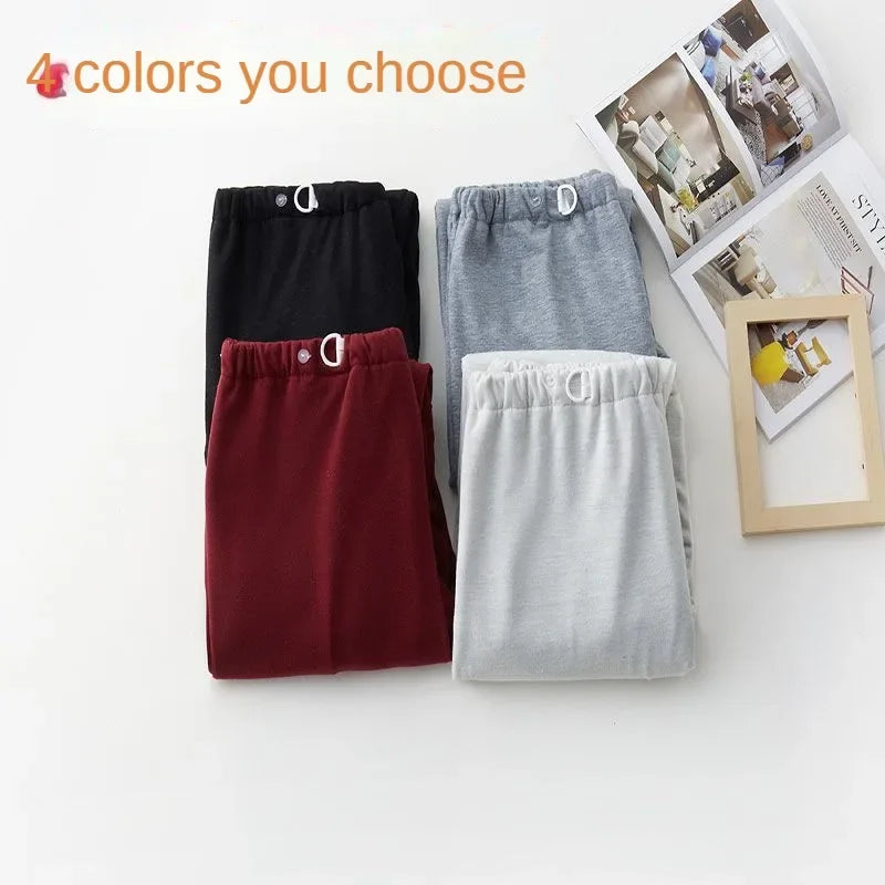 Adult Leak-Proof Cotton Incontinence Pants – Washable Cloth Diaper for Bedridden Elderly