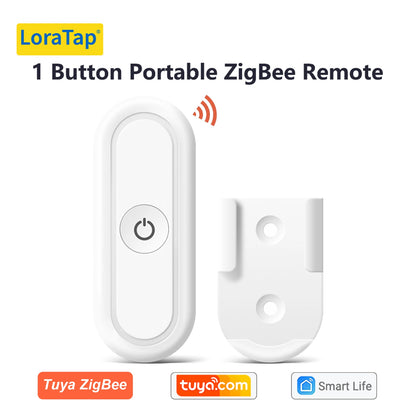 LoraTap ZigBee 3.0 Wireless Smart Scene Controller – 13-Key Push Button Remote EU/US Compatible Tuya Smart Life Automation Switch