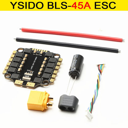 F4V3S F4 V3 V3S PLUS FC Stack with OSD & Barometer – 30A 45A 60A ESC for FPV Racing Drones