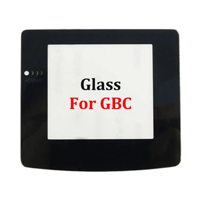 JCD Screen Lens Cover Protector for Game Boy Series | Plastic Glass with Adhesive for GB, GBA SP, GBC