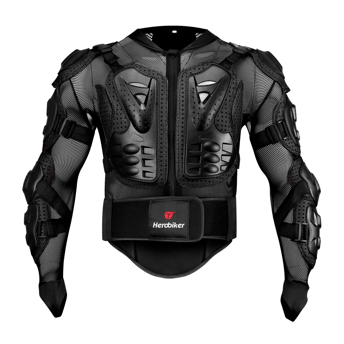 HEROBIKER Men’s Motorcycle Jacket — Motocross Riding Armor with Body Protection, Sizes S-5XL