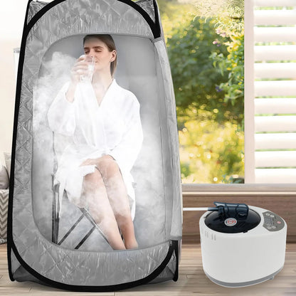3L Sauna Steamer Machine – 1000W US Steam Pot Generator with Safety Protection for Bath Tub & Sauna Room