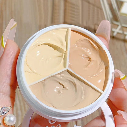 XIXI 3-Color Concealer Palette - Acne Spot, Dark Circle & Skin Tone Correction Makeup