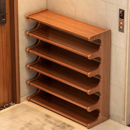 Bamboo Shoe Rack for 15–24 Pairs – Space-Saving, Easy Assembly Shoe Storage Organizer for Entryway & Living Room