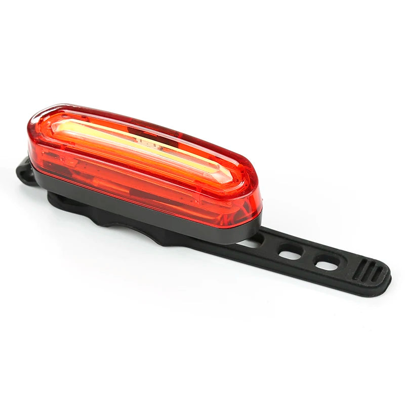 USB Rechargeable LED Bike Tail Light – Bright Rear Warning Lamp for Mountain & Road Cycling