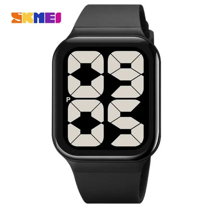SKMEI 1995 Luxury Digital Sport Watch – Waterproof, Minimalist Design for Men and Women, Wristwatch for Girls and Boys