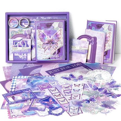 165 Piece Vintage Handbook Gift Boxes – School Student Reward & Scrapbooking Supplies, Children's Gift Set
