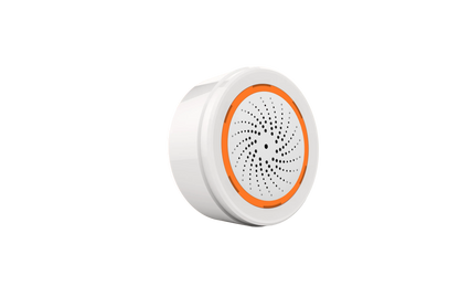 ONENUO Tuya Zigbee Smart Siren Alarm - Home Security Strobe Alert with USB Power & Built-In Battery