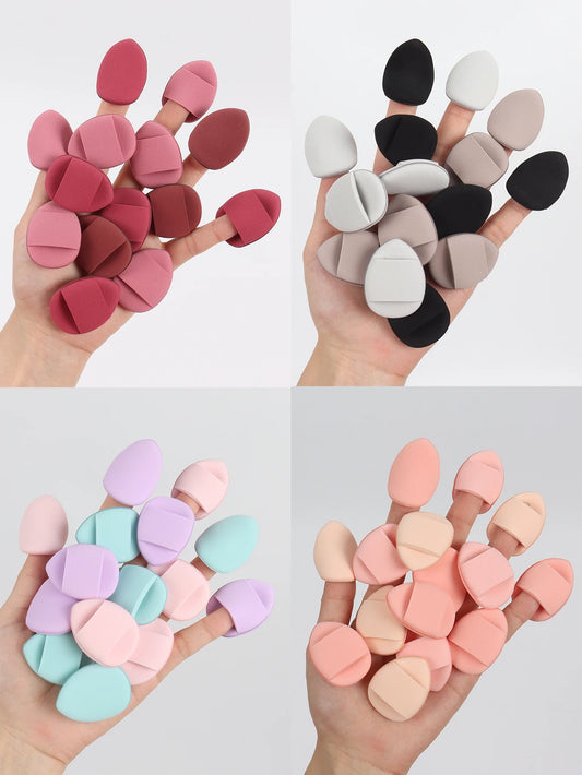 Finger Air Cushion Makeup Puff Set – Powder, Liquid Foundation & Concealer Applicator Wholesale