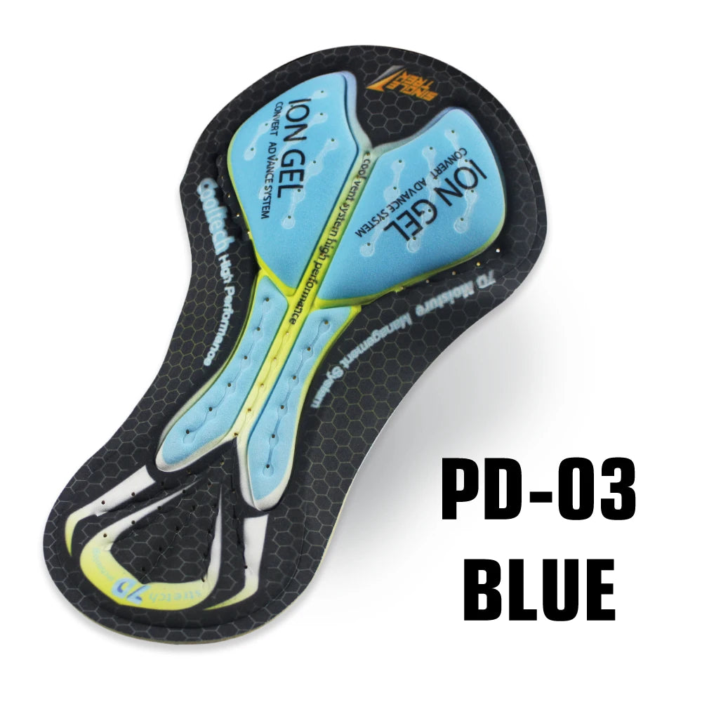 KEMALOCE Cycling Gel Pad - 5D/12D Breathable Shockproof Bike Cushion With Silicone Foam Comfort For Men & Women Long Rides