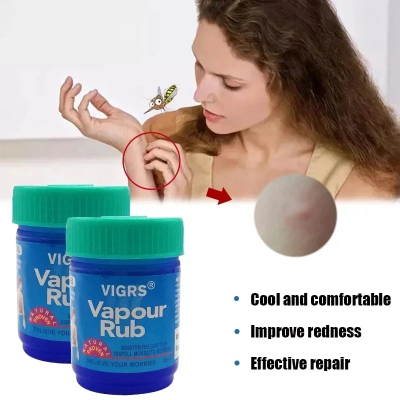 Cooling Vapour Rub Balm - Long-Lasting Herbal Balm for Everyday Comfort