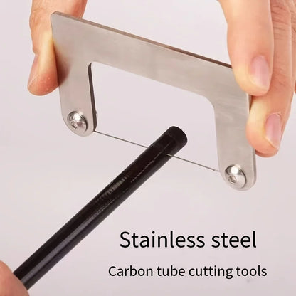 DIY Mini Wire Saw - Multi-Functional Handheld Cutter for Woodworking, Plastic & Precision Model Crafting