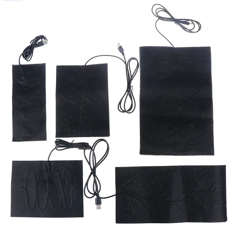 USB Far Infrared High-Temperature Heater – Carbon Fiber Electric Waist & Knee Heating Pad