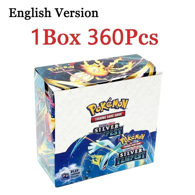 360PCS Pokémon Trading Card Game Booster Set – Prismatic Evolutions Scarlet & Violet English Battle Cards Collection Gift Pack