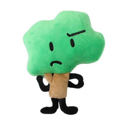 30-Style Battle for Dream Island Plush Toys – Clock, Button, Waffle Ball, Electric Fan, Pillow Doll for Kids Gift