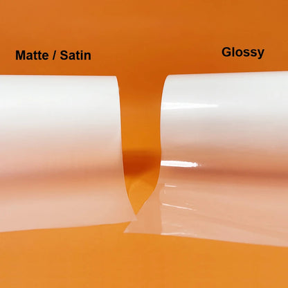 Satin Matt & Glossy Laminating Film – 220mm x 100M, 25-28 Mic, 1" Core for Hot Roll Laminator (BOPP)