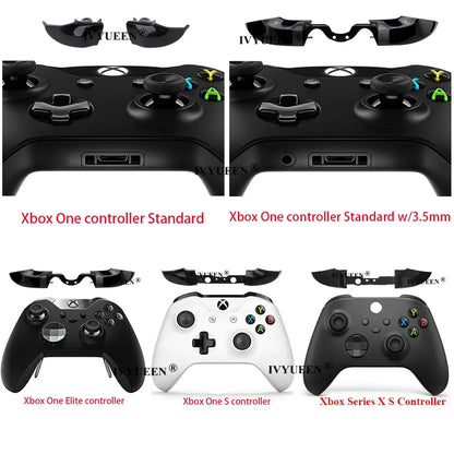 IVYUEEN 10-Pc Xbox One Series X/S Elite Controller Mod Kit – RB, LB Bumper & Trigger Button Replacement Accessories