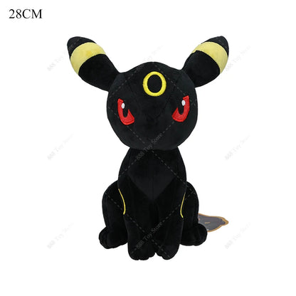 31cm Pokémon Plush – Shiny Umbreon Soft Stuffed Anime Doll | Eevee, Sylveon, Vaporeon, Flareon Collectible Toy