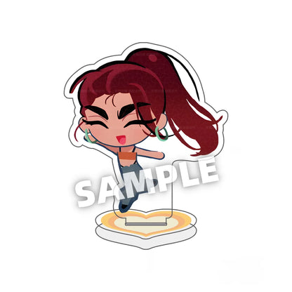Anime Alien Stage Acrylic Stand Figure - Ivan Till Luka Sua Mizi Desktop Ornament Keychain Collectible Gift