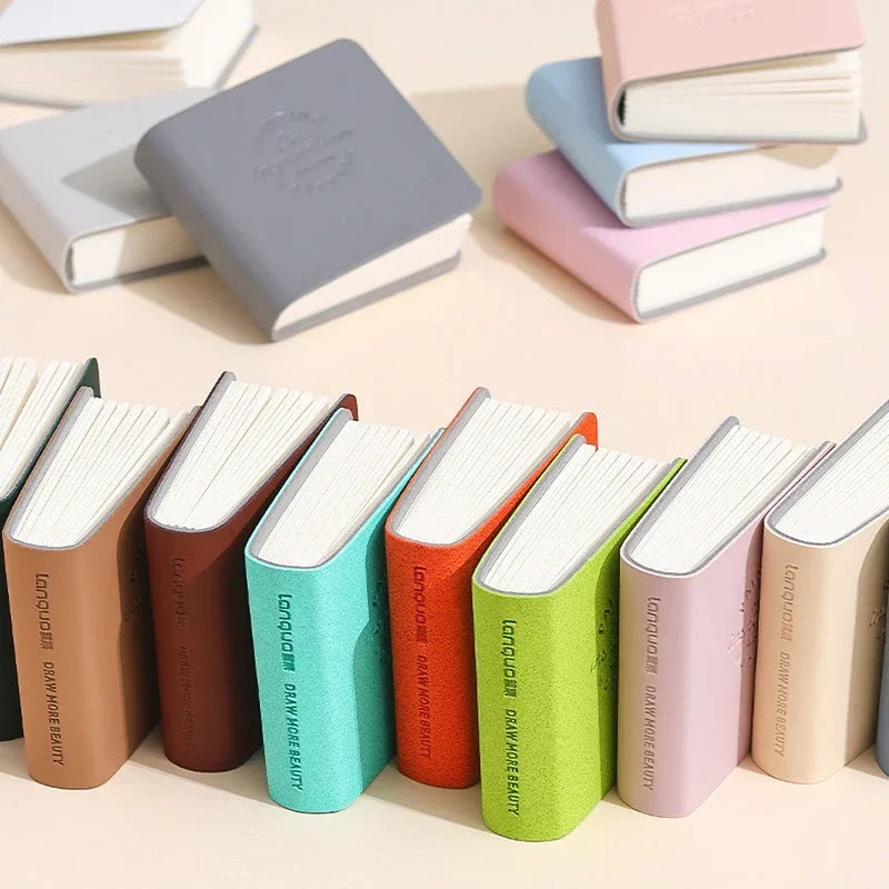 3Pcs Mini Square Watercolor Sketchbook Set – Thick Paper Drawing & Painting Books for Art & Relaxation