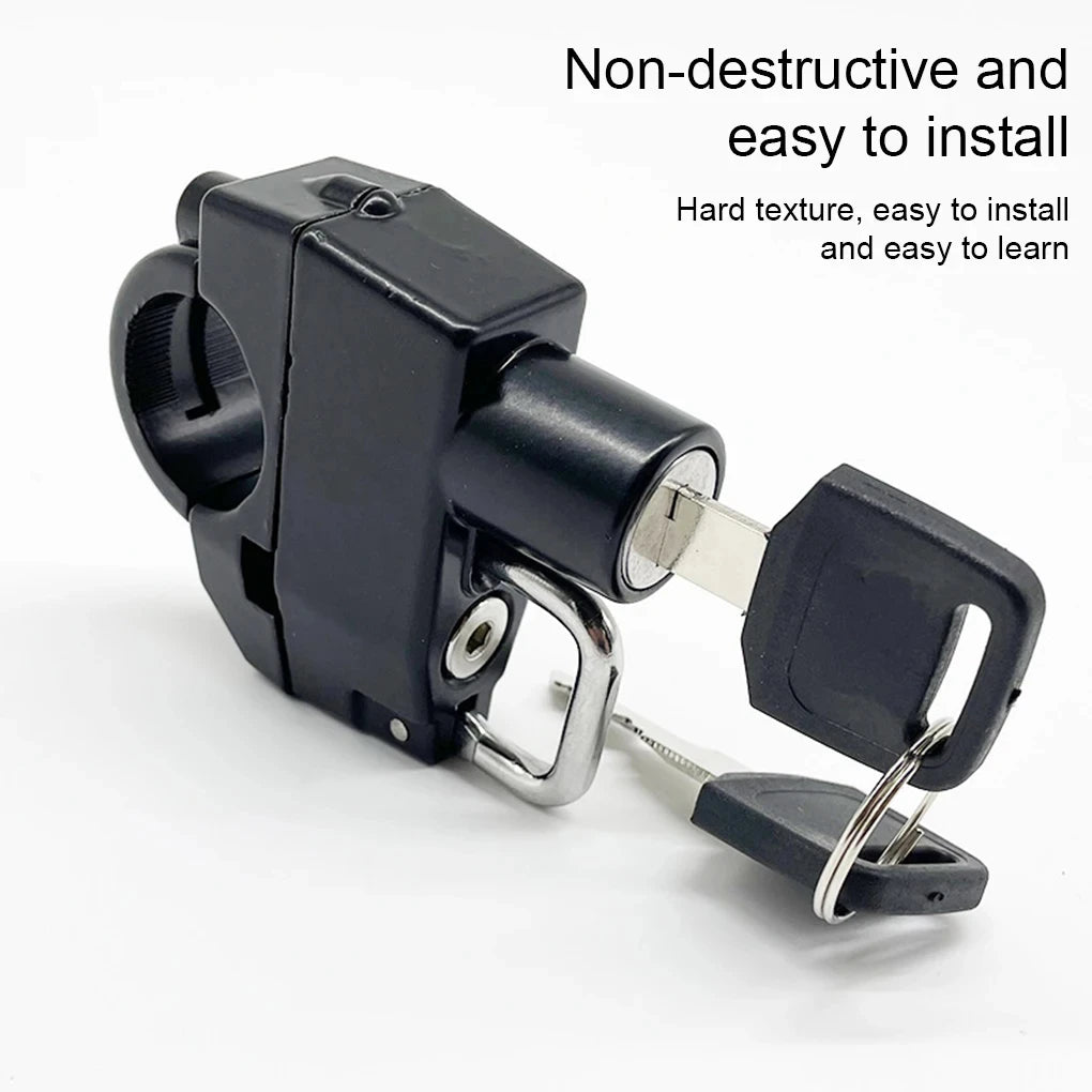 Rustproof Helmet Lock – Compact Anti-Theft Locker Device for Motorcycles, Durable & Easy to Use