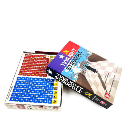 Twilight Struggle Cold War Strategy Board Game – 2 Player Epic Historical Simulation Game for Adults & Advanced Gamers