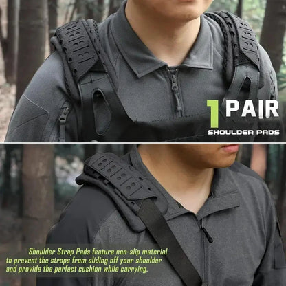 Outdoor Tactical Shoulder Pad – Breathable Non-Slip Sling Cushion Cushioning Shoulder Liner for Hunting & Gear Support