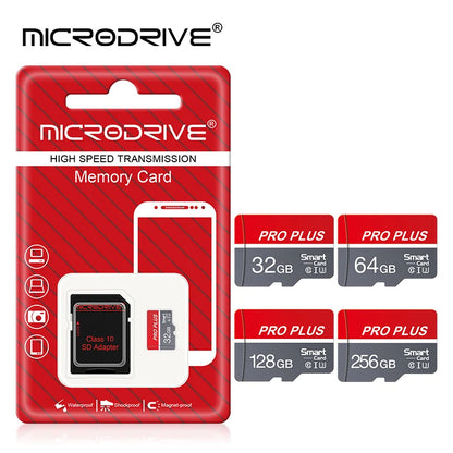 Original High-Speed Memory Card – 4GB to 256GB SD/TF Flash Card for Smartphone & Surveillance Camera