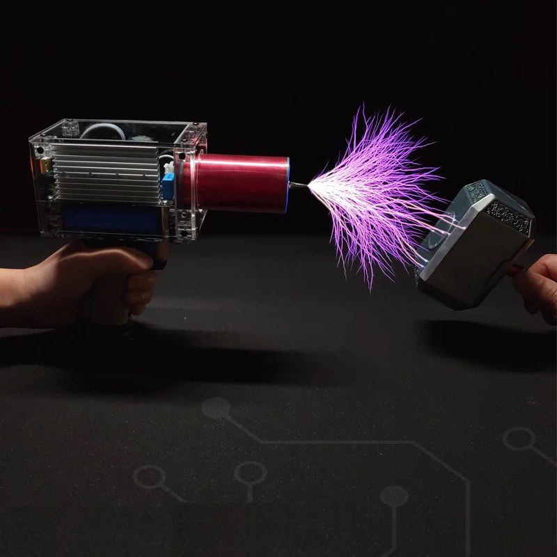 80W 6A Handheld Arc Generator - High-Voltage Magnetic Energy Generator for Tesla Coil Projects, Third-Generation Enhanced Model