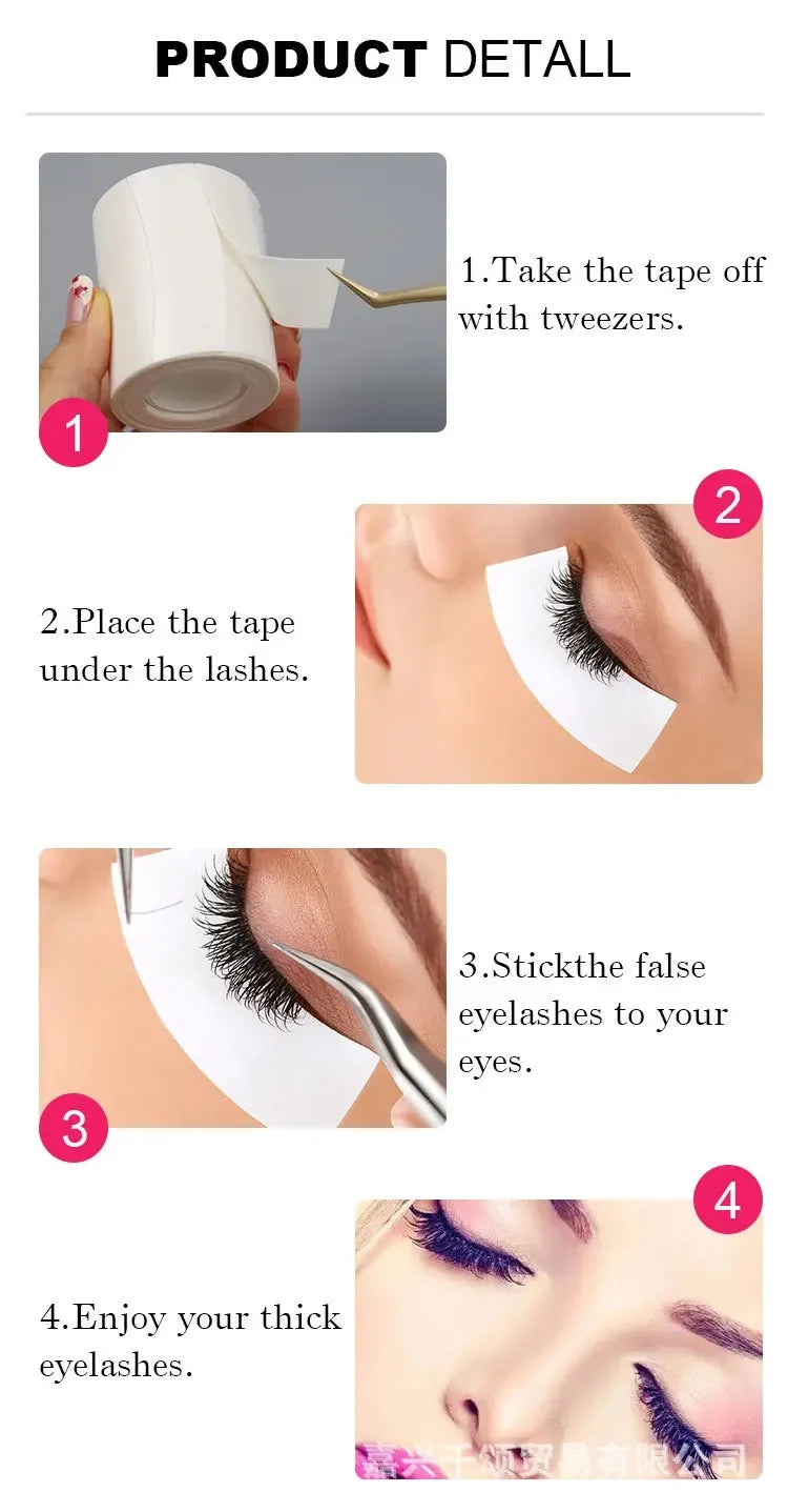 110 Pcs Micro Foam Eyepad | Painless Lash Supplies & Under Eyelash Tape | Easy-Remove PE Foam Eye Patch Stickers