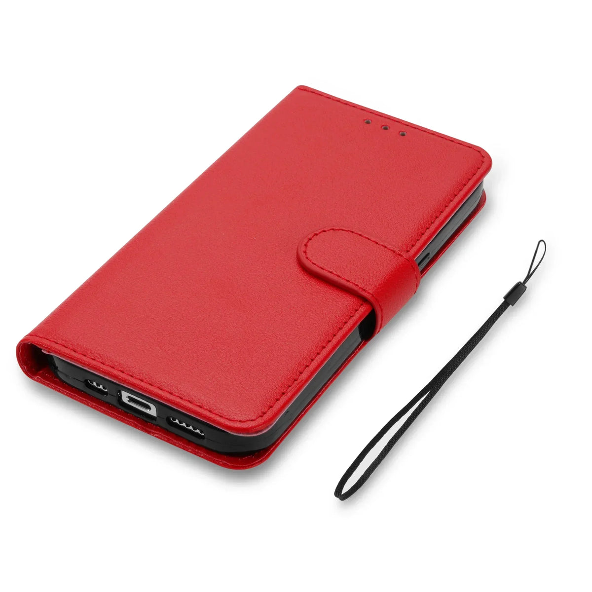 Leather Flip Wallet Case - Protective Cover for Xiaomi Redmi Note 7–13 & Redmi 9A/9C/10/10A/10C Models