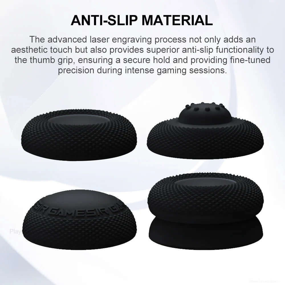GameSir Colorful Silicone Thumb Grip Caps – Joysticks for GameSir, Xbox One/Series, Switch Pro, PS4 & PS5 Controllers