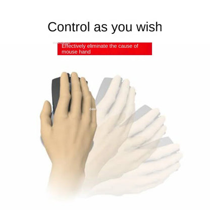 Ergonomic Silicon Gel Mouse Pad with Wrist Support – Non-Slip Streamline Mat for Office & Gaming PC